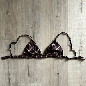 Ladies plaid bralette